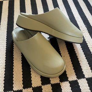 Shop peche green clogs